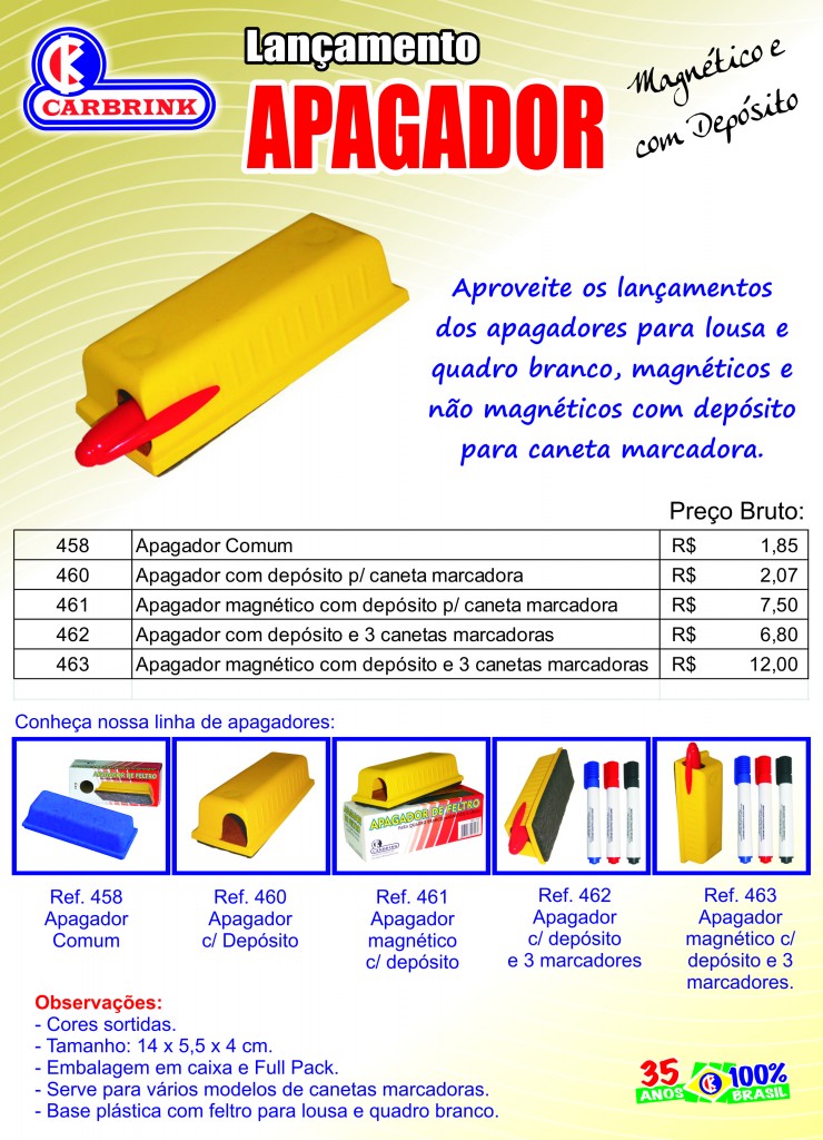 Apagador de Quadro Branco